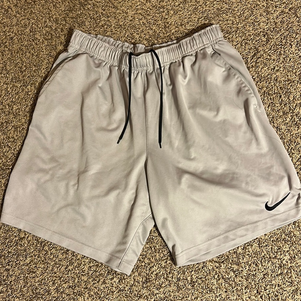 Men’s Grey Nike Dri-Fit shorts